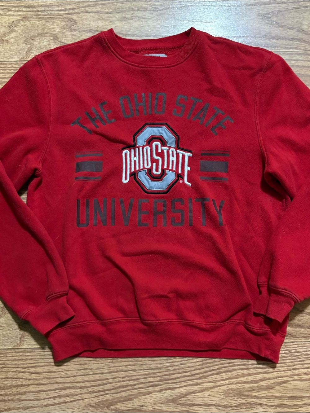 NCAA OSU Ohio State University Buckeyes Pullover Crewneck Sweatshirt Medium